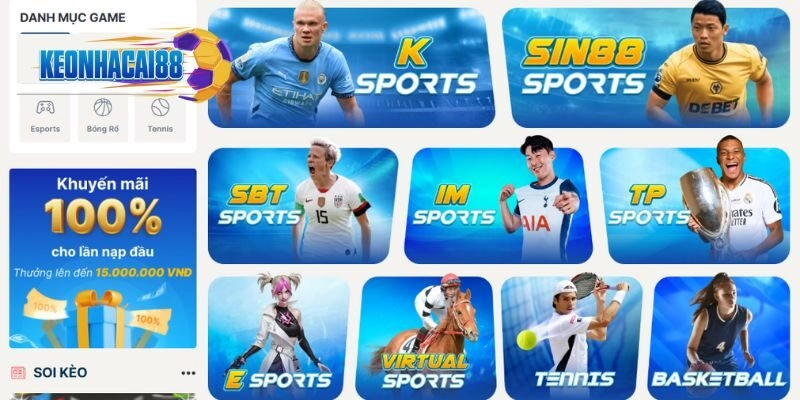 Loạt sảnh thể thao sôi động đang chờ bạn khám phá