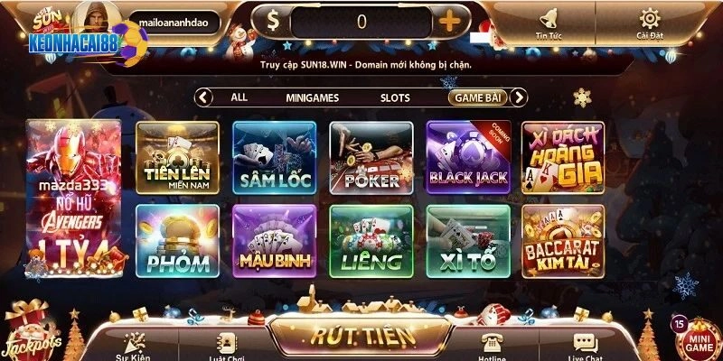 Thông qua tính năng nạp rút để xác định trang uy tín